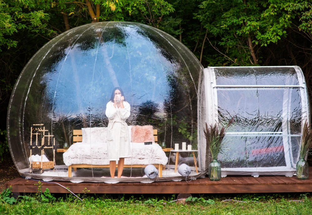 transparent clear wedding tent